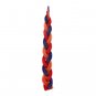 Safed Candles Havdalah Candle with Traditional Braids