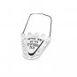 Sterling Silver Torah Breastplate with ""Etz Hayim Hee"" and Crown Shape