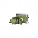 25 Centimeter Olive Green Tefillin Case with Tallit Bag, Mirror, Comb & Compass