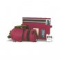 25 Centimeter Dark Red Padded Tefillin Case with Compass, Tallit Bag and Comb