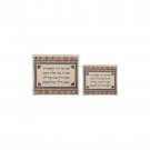 Blue and Pink Yair Emanuel Priestly Blessing Embroidery on Linen Tefillin and Tallit Bags