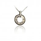 Small Blessing Engraved Necklace