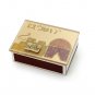 Glass Matchbox for Shabbat with Jerusalem Theme