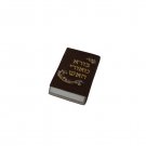 Brown Havdallah Blessing Embroidered Matchbox Cover