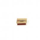 Glass Matchbox for Shabbat with Fine Flower Pattern