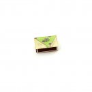 Glass Matchbox for Shabbat with Purple Polka Dots