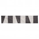 Small Yair Emanuel Pomegranate Table Runner - Black and White