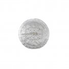 White Matzah Cover with Tower of David, Hebrew Text and Diamond Shapes