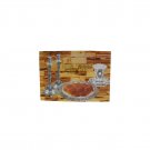 Wood Challah Board with ‘Lichvod Shabbat U’Yom Tov’ and Shabbat Judaica