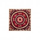 Porcelain Seder Plate with Uzbekistani Suzani Design