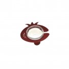Red Pomegranate Charoset Dish by Adi Sidler