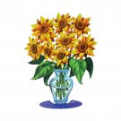 David Gerstein Sunflowers Vase Sculpture