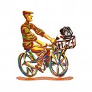 David Gerstein Country Ride Bike Rider Sculpture