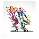 David Gerstein Rockers Sculpture in Steel with Dancing Couple