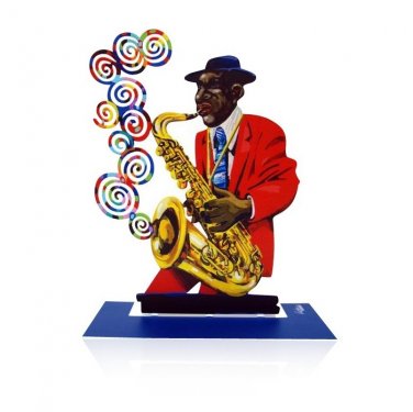 David Gerstein Saxophonist Jazz Club Sculpture