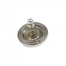 Sterling Silver Plated Roulette Dreidel