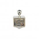 Israel’s 50th Commemorative Sterling Silver Hanukkah Dreidel