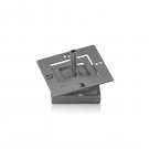 Silver Aluminum Square Shaped Spiral Hanukkah Dreidel by Adi Sidler