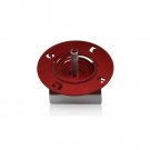 Modern Red ‘Coil’ Aluminum Hanukkah Dreidel by Adi Sidler