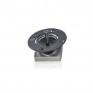 Modern Gray ‘Coil’ Aluminum Hanukkah Dreidel by Adi Sidler