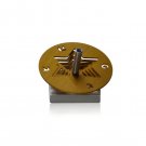 Gold Aluminum Star of David Hanukkah Dreidel by Adi Sidler
