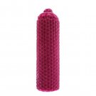 Safed Candles Purple Wax Havdalah Candle with Waffle Pillar Design