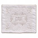 Wide, Traditional Border and ‘Shabbat Ve’ Yom Tov’ Challah Cover