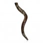 Sterling Silver Kudu Shofar with Jerusalem, Old City and Menorah