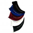 Maroon Velvet, Prayer Embroidered Shofar Case