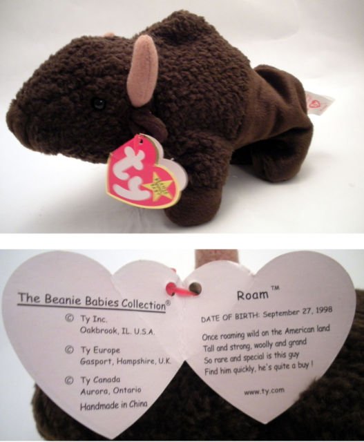 beanie baby buffalo