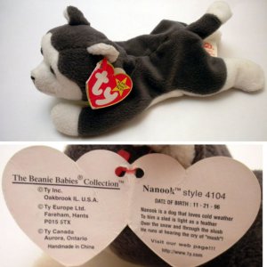 nanook beanie baby