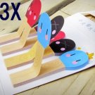 3X Match Post-it Cute Sticky Memo Paper Sticker Bookmark Note Pad Stationery