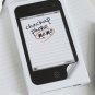 Office Note Paper Pad Shaped Notepad Memo iPhone 4 4G 4S Bookmark Stationery NEW ST0010