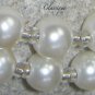 **CLASSIQUE** BEADED IVORY PEARL EYEGLASS SUN GLASSES SPECTACLES CHAIN HOLDER