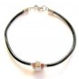 &acirc;�&laquo; LEATHER & NUTS &acirc;�&laquo;  ANKLE CHAIN BRACELET ANKLET SURF BIKER Will not rust