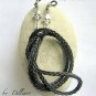 &acirc;�&laquo;LEATHER & SKULLS (I)&acirc;�&laquo; MENS BLACK EYEGLASS SPECTACLES GLASSES CORD HOLDER CHAIN