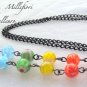 &acirc;�&laquo;9 CHAKRA MILLEFIORI&acirc;�&laquo; EYEGLASS GLASSES SPECTACLES CHAIN HOLDER CORD