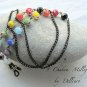 &acirc;�&laquo;9 CHAKRA MILLEFIORI&acirc;�&laquo; EYEGLASS GLASSES SPECTACLES CHAIN HOLDER CORD
