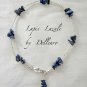 &acirc;�&laquo;LAPIS LAZULI&acirc;�&laquo; BLUE GEMSTONE ANKLE CHAIN ANKLET ANKLE BRACELET choose size