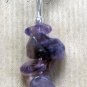 &acirc;�&laquo;AMETHYST&acirc;�&laquo; PURPLE HANDCRAFTED BEADED GEMSTONE ANKLET ANKLE CHAIN ANKLE BRACELET