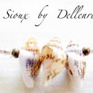 ✫SIOUX✫ HANDCRAFTED TURQUOISE & SHELL GEMSTONE ANKLE CHAIN ANKLET ANKLE BRACELET