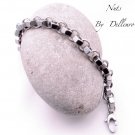 ✫NUTS✫ MENS STAINLESS STEEL BRACELET  HEAVY METAL, BIKER, BOHO, GOTHIC, SURF