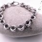 &acirc;�&laquo;NUTS&acirc;�&laquo; MENS STAINLESS STEEL BRACELET  HEAVY METAL, BIKER, BOHO, GOTHIC, SURF
