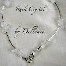 ✫ROCK CRYSTAL✫ LOVELY HANDCRAFTED ANKLE CHAIN ANKLET ANKLE BRACELET choose size