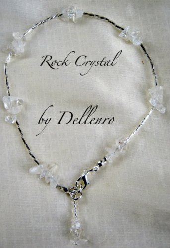 &acirc;�&laquo;ROCK CRYSTAL&acirc;�&laquo; LOVELY HANDCRAFTED ANKLE CHAIN ANKLET ANKLE BRACELET choose size