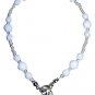 &acirc;�&laquo;PURE WHITE&acirc;�&laquo; HANDCRAFTED BEADED ANKLE CHAIN BRACELET ANKLET (Size menu below)