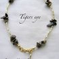 &acirc;�&laquo;TIGERS EYE&acirc;�&laquo; BEADED ANKLE CHAIN ANKLET ANKLE BRACELET (Size menu below)