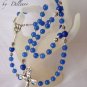 &acirc;�&laquo;BLUE CHALCEDONY&acirc;�&laquo;GEMSTONE HANDCRAFTED ROSARY (Gift boxed)