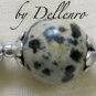 &acirc;�&laquo;DALMATIAN JASPER&acirc;�&laquo; GEMSTONE HANDCRAFTED ROSARY (GIFT BOXED)