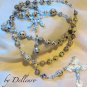 &acirc;�&laquo;DALMATIAN JASPER&acirc;�&laquo; GEMSTONE HANDCRAFTED ROSARY (GIFT BOXED)